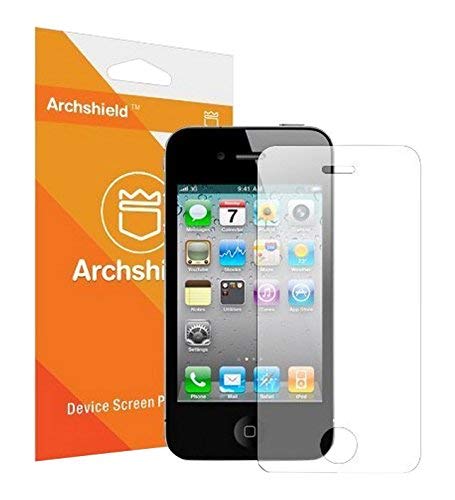 Archshield ACI4HD3 iPhone 4S/ 4 Premium High Definition (HD) Clear Screen Protector - 3 Piece