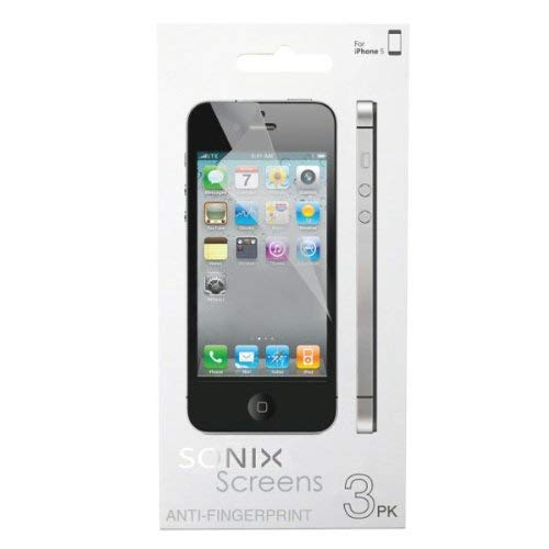 Sonix Screens for iPhone 5 & 5s - 2 Clear and 2 Anti-Glare - 1 Pack - Screen Protectors - 2 Clear and 2 Anti-Glare