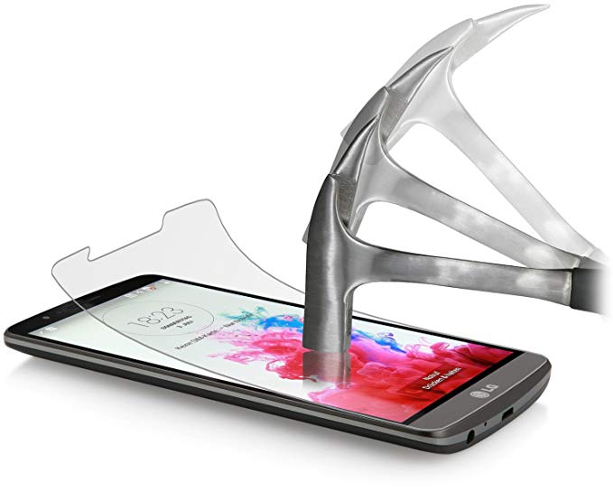 StilGut 2 x Tempered Glass Screen Protector for Sony LG G3